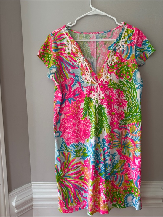 Lilly Pulitzer Dresses & Skirts - Lilly Pulitzer Women’s Pima Cotton Multi Color Dress Size M